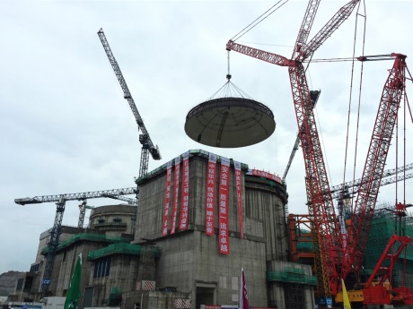 Yangjiang 6 dome installation - 460 (CGN)